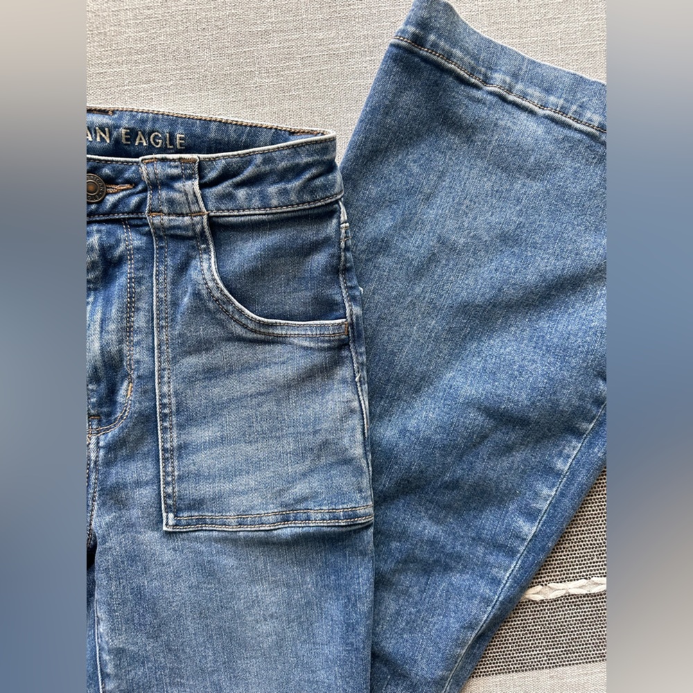 American Eagle Super Hi-Rise Flare Jeans
